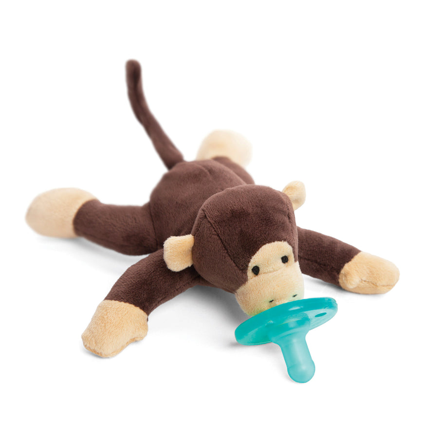 WubbaNub - Pacifier - Monkey Infant Pacifier - Monkey 719771223302