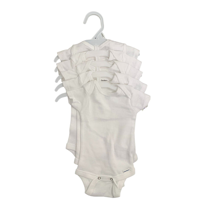 Short Sleeve Bodysuit Onesies - 5pk