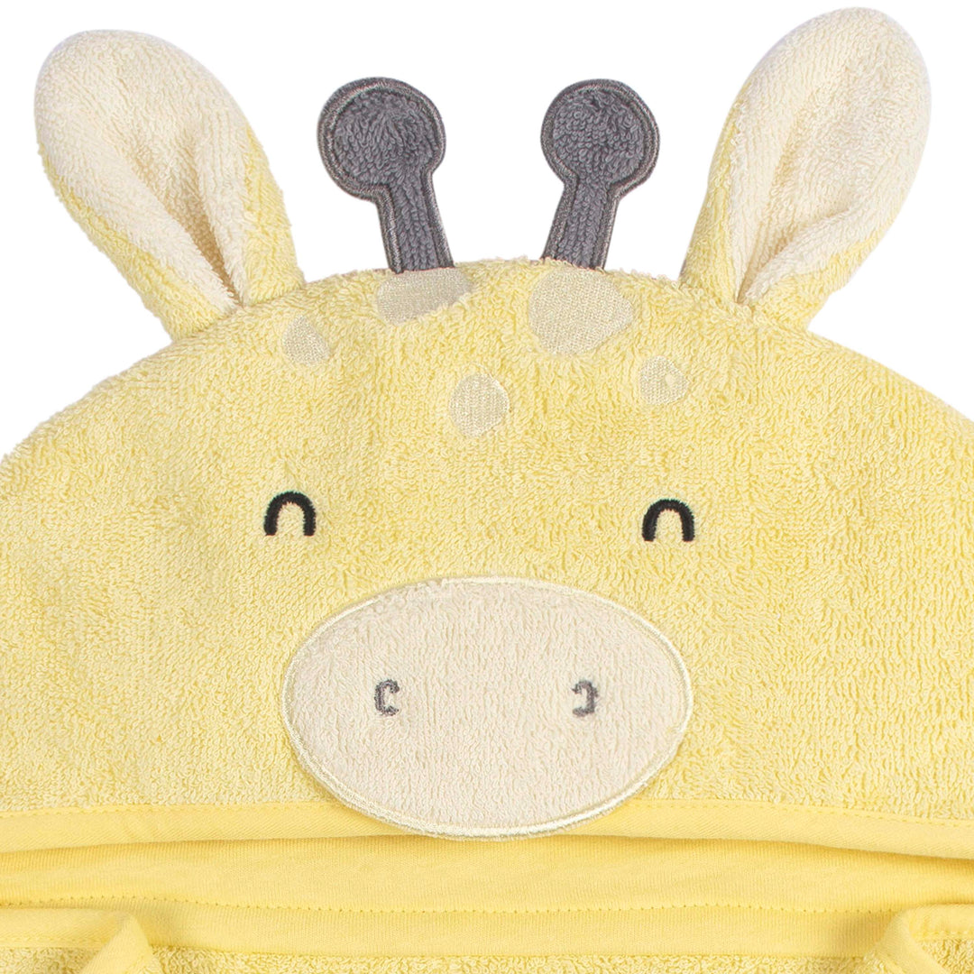 4pc Bath Set - Yellow Giraffe