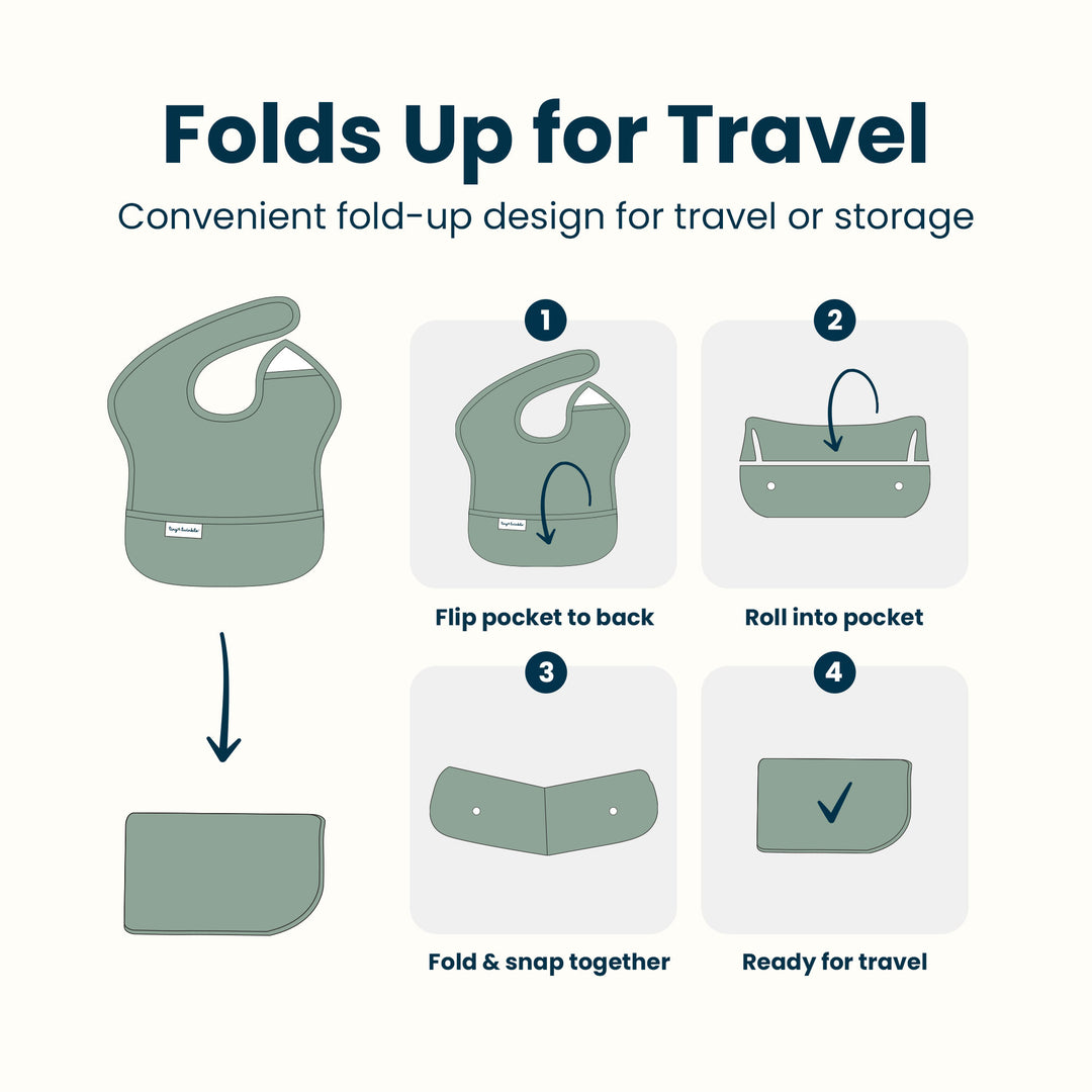 Bavoir anti-dégâts facile à utiliser - paquet de 3