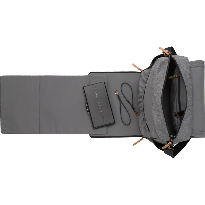 Boxy Backpack - Black Leatherette