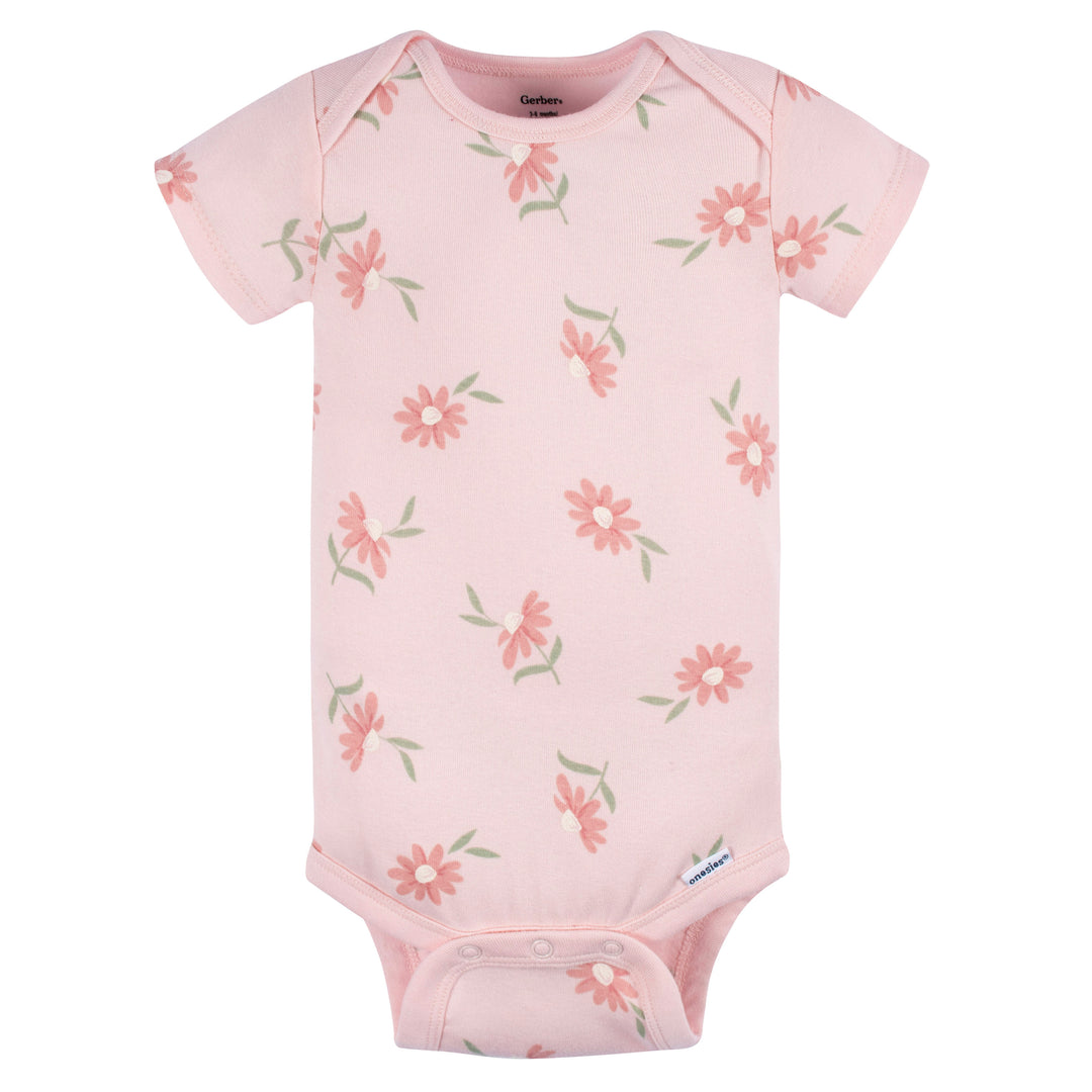 Short Sleeve Bodysuit Onesies - 3pk