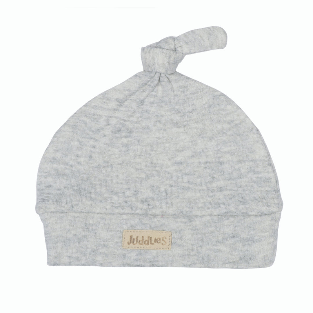 Juddlies - Breathe EZE Newborn Hat - Pale Grey Fleck Breathe EZE Hat - Pale Grey Fleck 821436003683