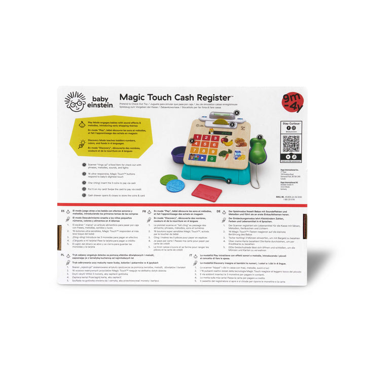 HAPE Magic Touch Cash Register™ Pretend to Check Out Toy