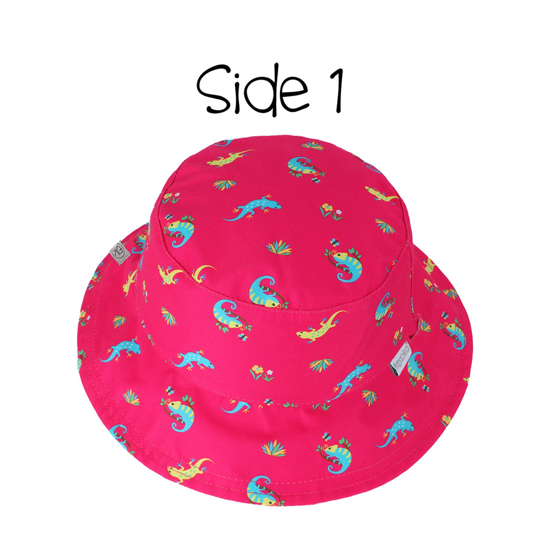 Reversible Kids UPF50+ Patterned Sun Hat