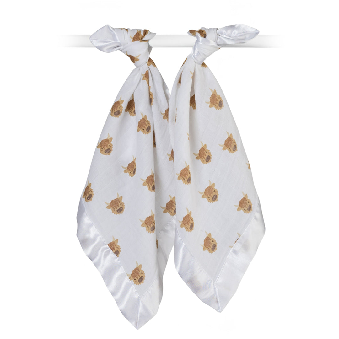 2pk Cotton Security Blankets