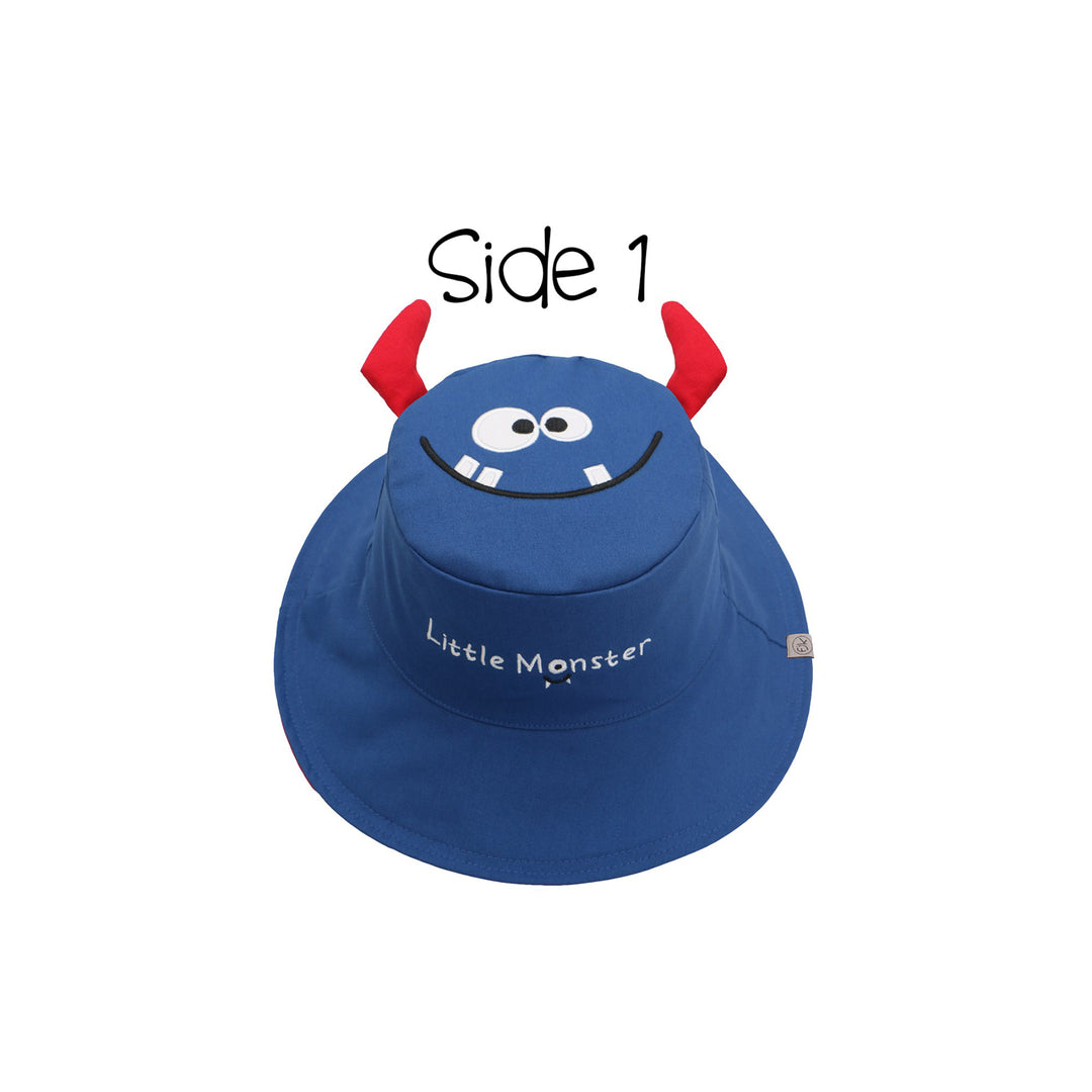 Chapeau de soleil réversible UPF50+ pour enfants
