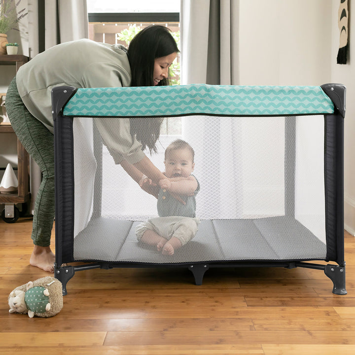 Ity Rompity Rest™ Easy Fold Portable Playard – Goji™