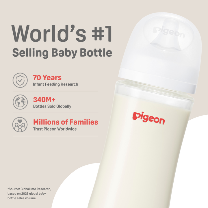 Glass Bottle 5oz with SS Nipple (0M+)