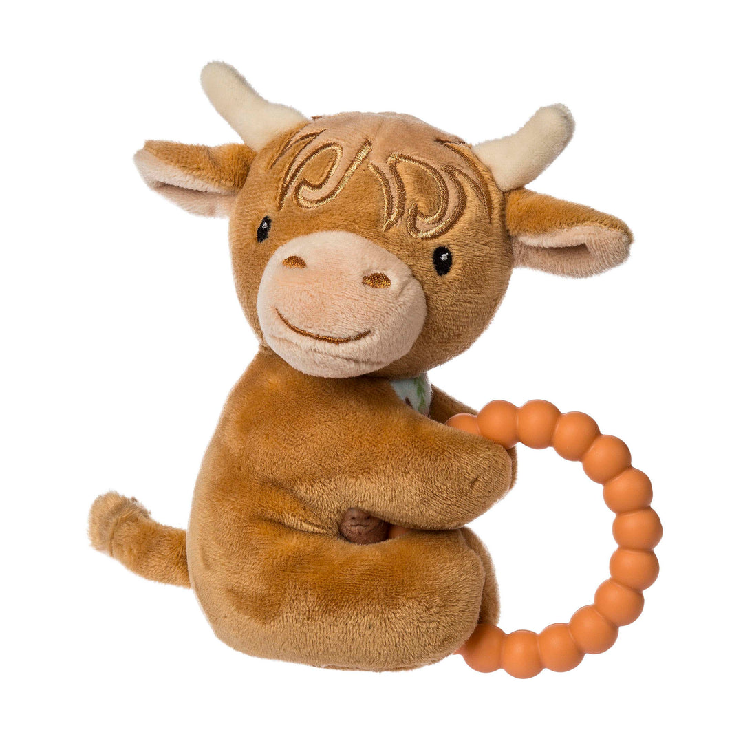 Teether Rattle - Hetty Highland Cow