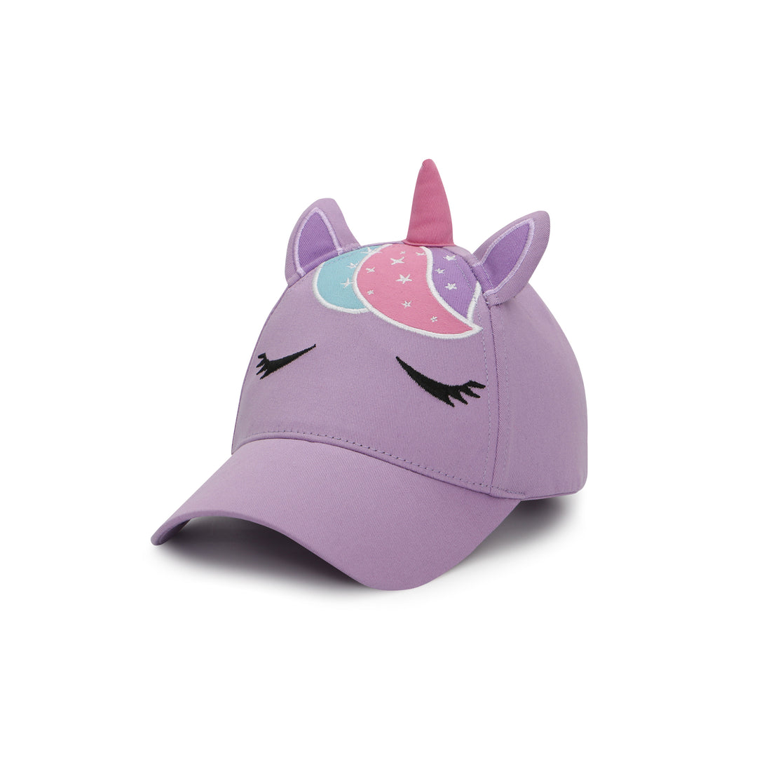 Kids UPF50+ 3D Cap - Unicorn