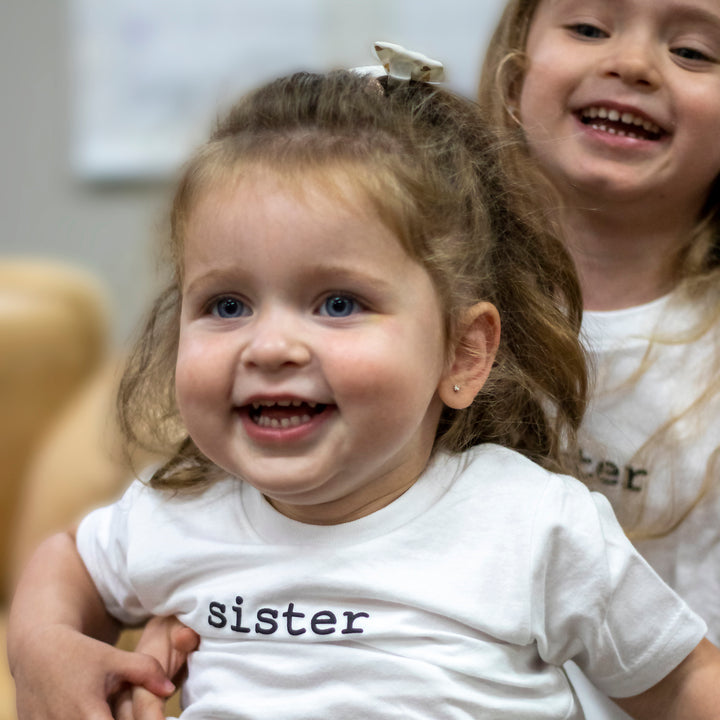 Infant T-Shirt - Sister - White