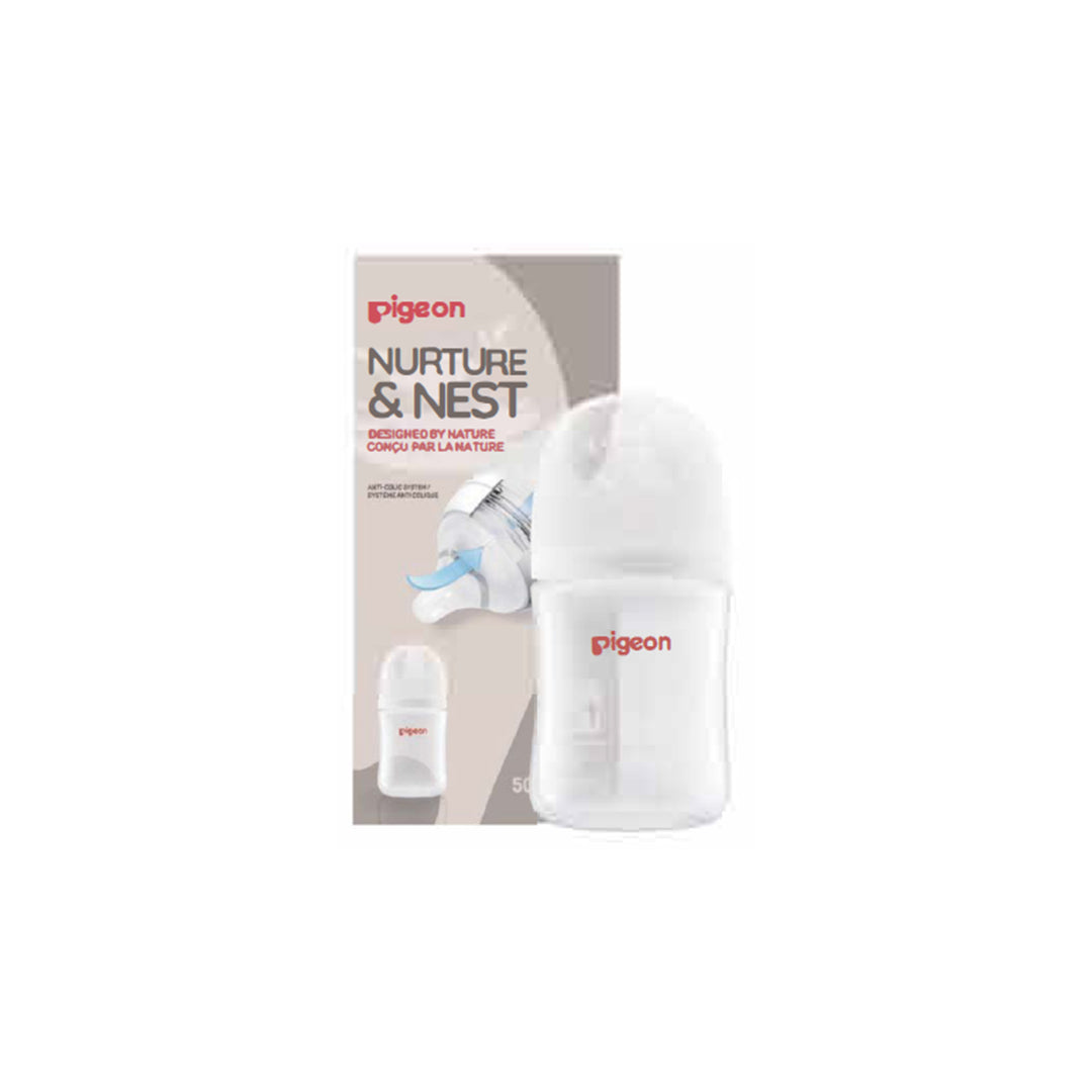 Glass Bottle 5oz with SS Nipple (0M+)