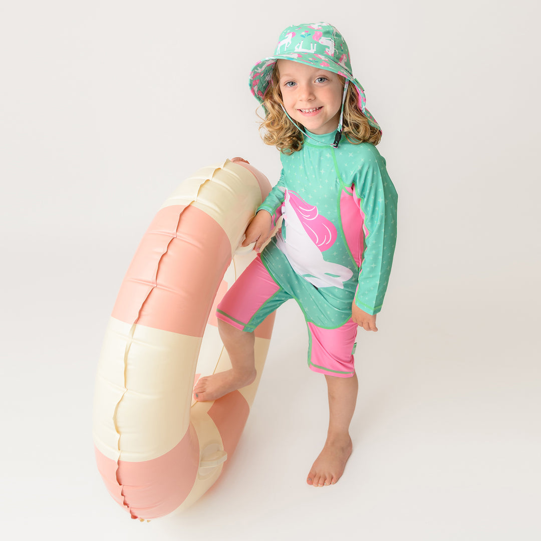 UPF50+ Baby-Toddler Cape Sun Hat