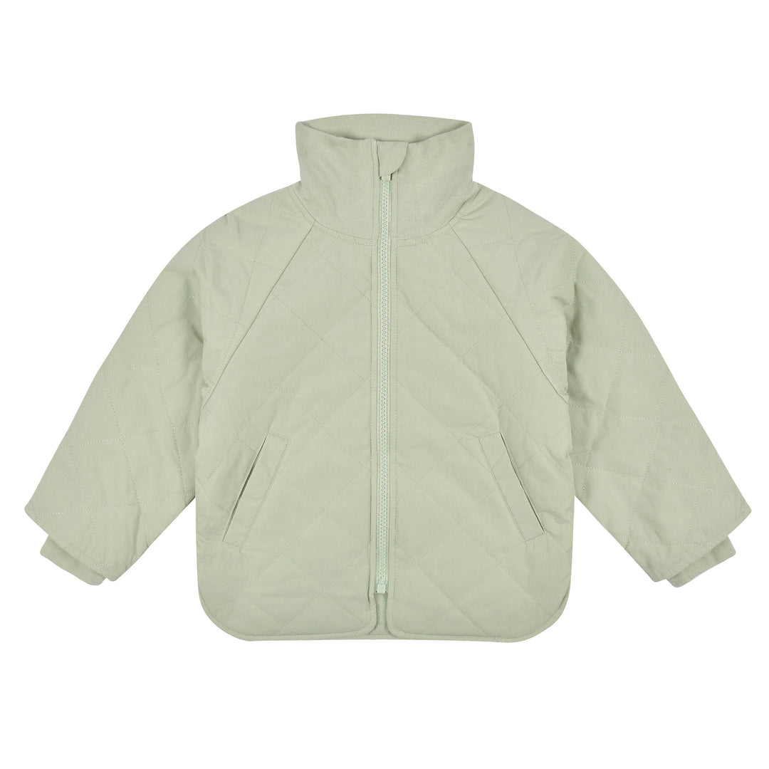 d - Gerber - Opp-22F - 1pc Quilted Jacket - Green - 12M Baby & Toddler Girl 1-Piece Jacket in Green 013618332722