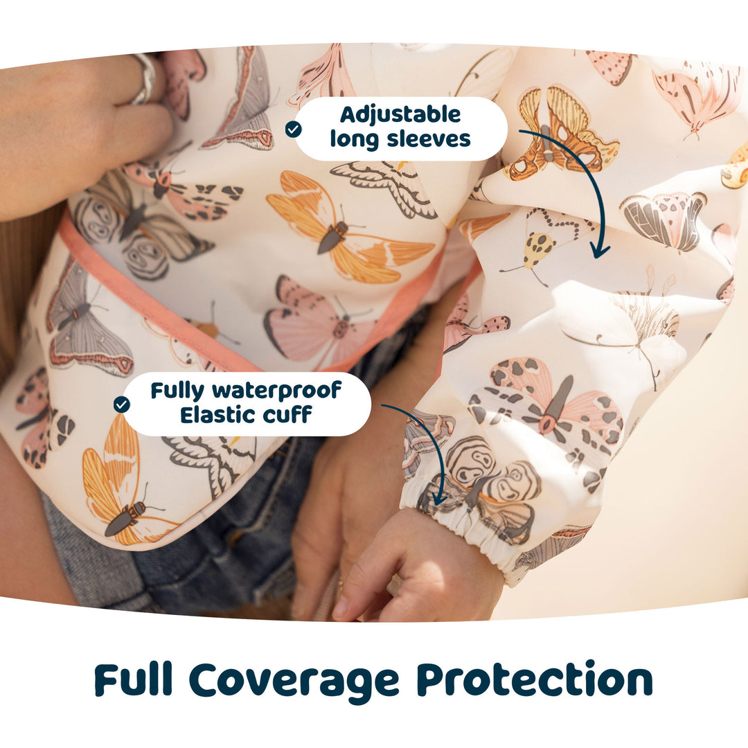 Mess-proof Full Sleeved Bib - Flutter