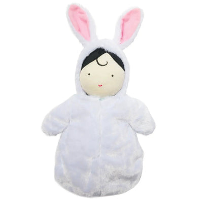 Snuggle Baby Doll+Hooded Bunny Sleep Sack