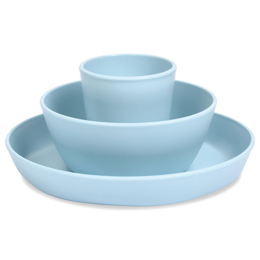 d - Tiny Twinkle - Plastic Tableware Set - Blue Plastic Tableware Set - Blue 810027534071