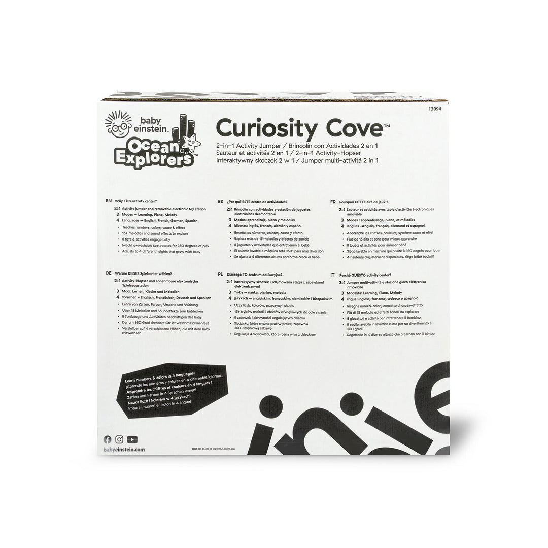 Curiosity Cove™ 2-in-1 Activity Jumper