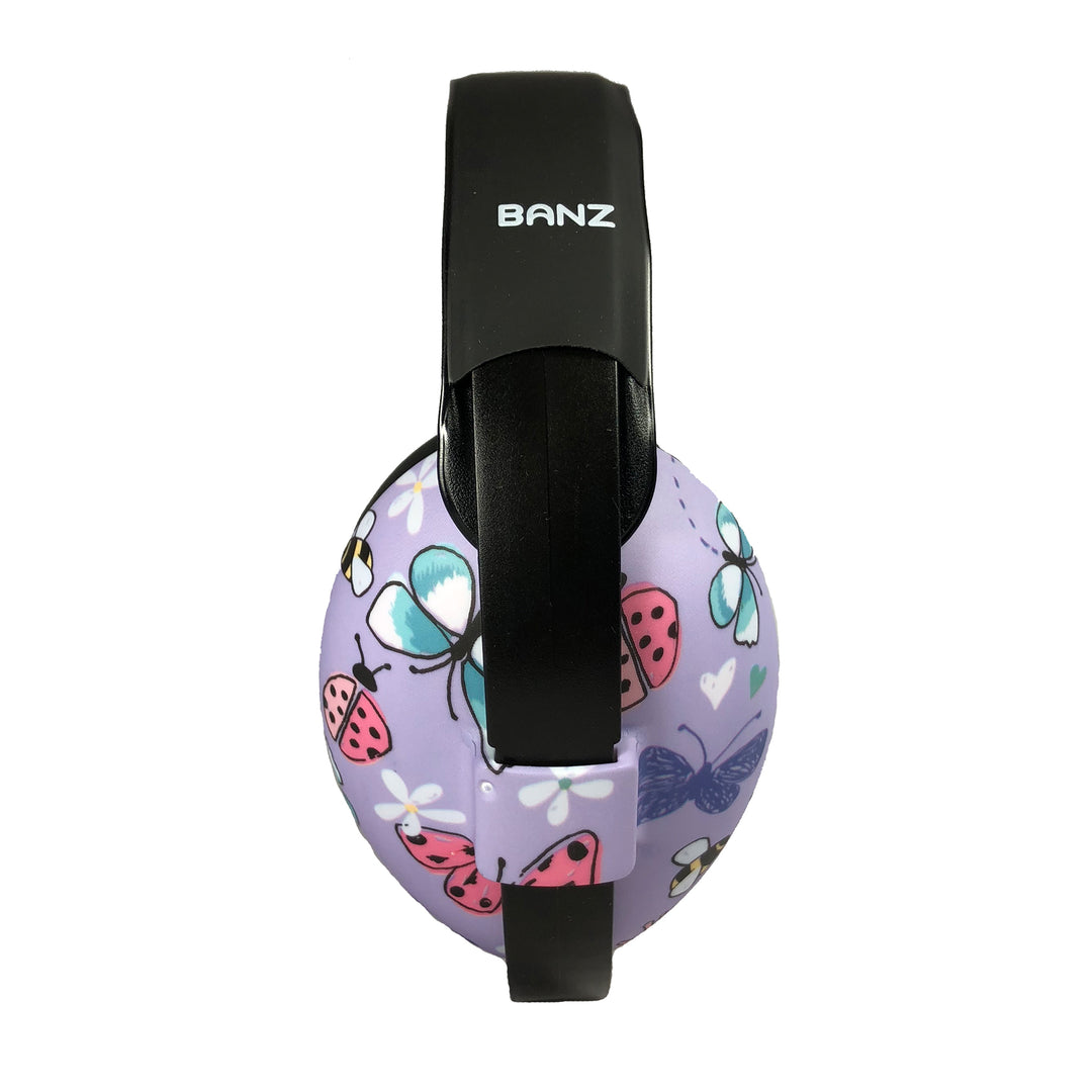 Baby Hearing Protection Earmuffs (2m+) - Butterflies