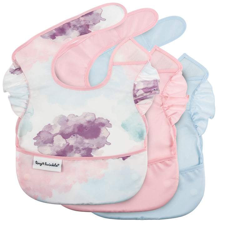 Bavoir anti-dégâts facile à utiliser - paquet de 3