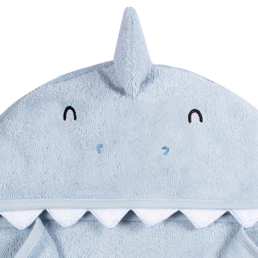 4pc Bath Set - Blue Shark