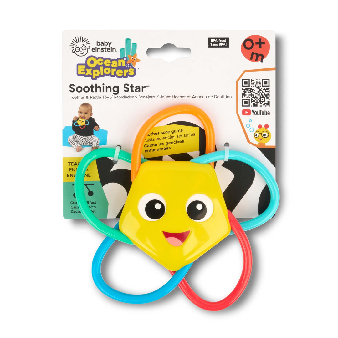 Soothing Star™ Teether & Rattle Toy