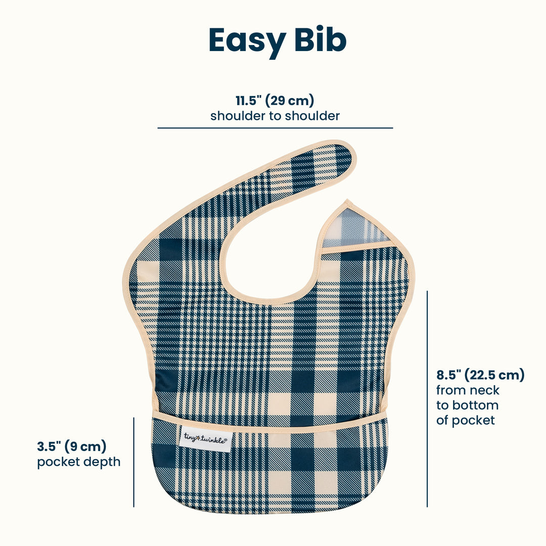 Bavoir anti-dégâts facile à utiliser - paquet de 3