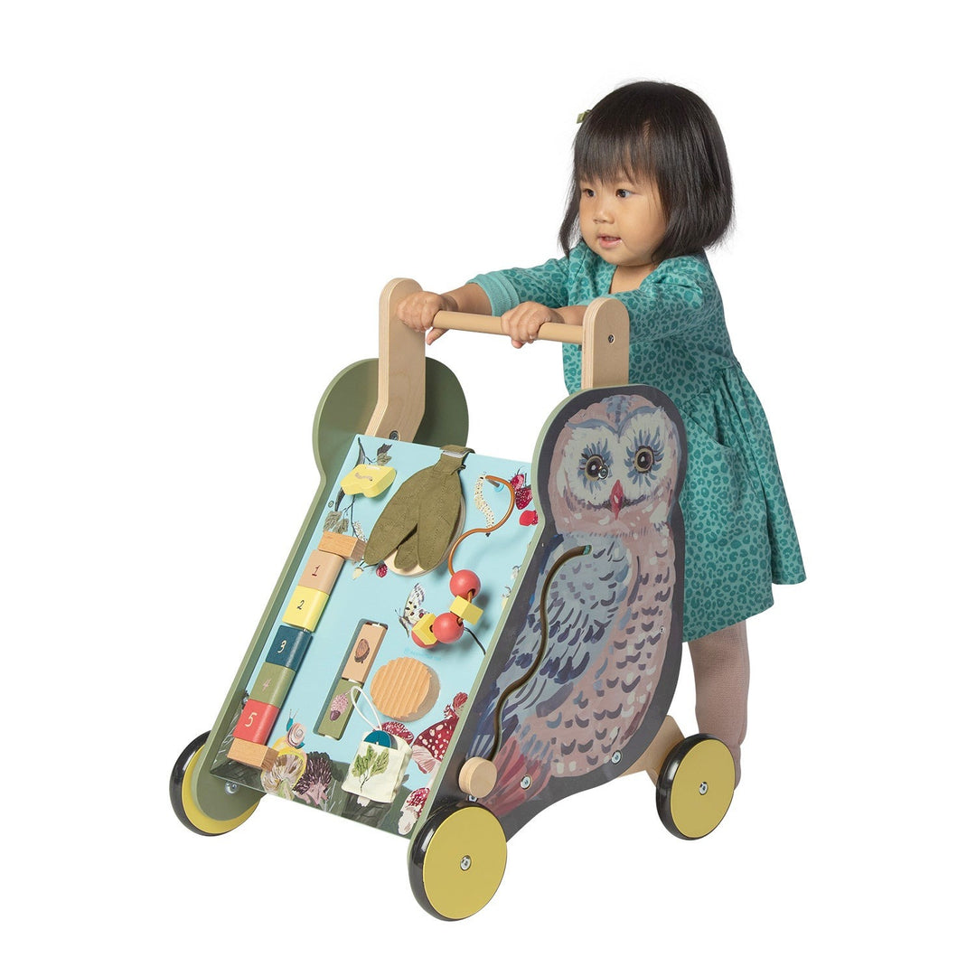 Wildwoods Owl Wooden Cart Shape Sorter