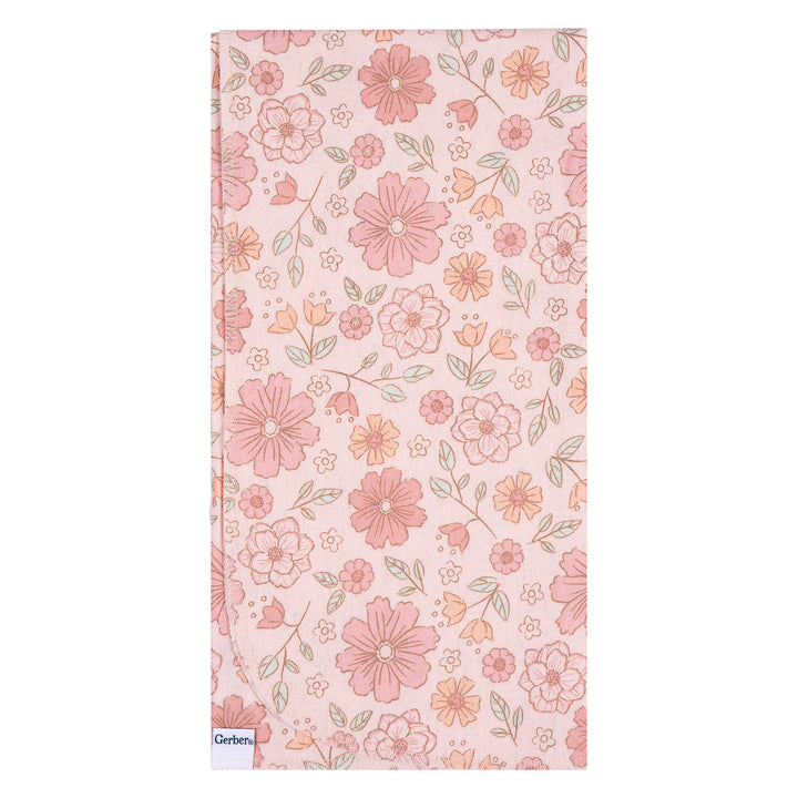 Flannel Receiving Blanket - 4pk