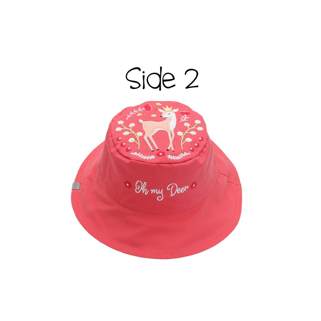 Kids UPF50+ Sun Hat - Bunny/Deer