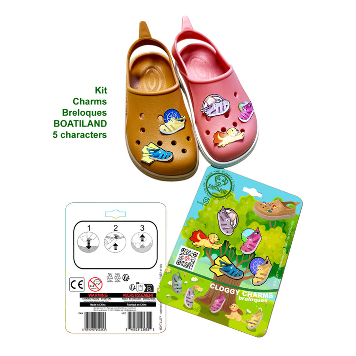 Cloggy Sandal 5pk Charms