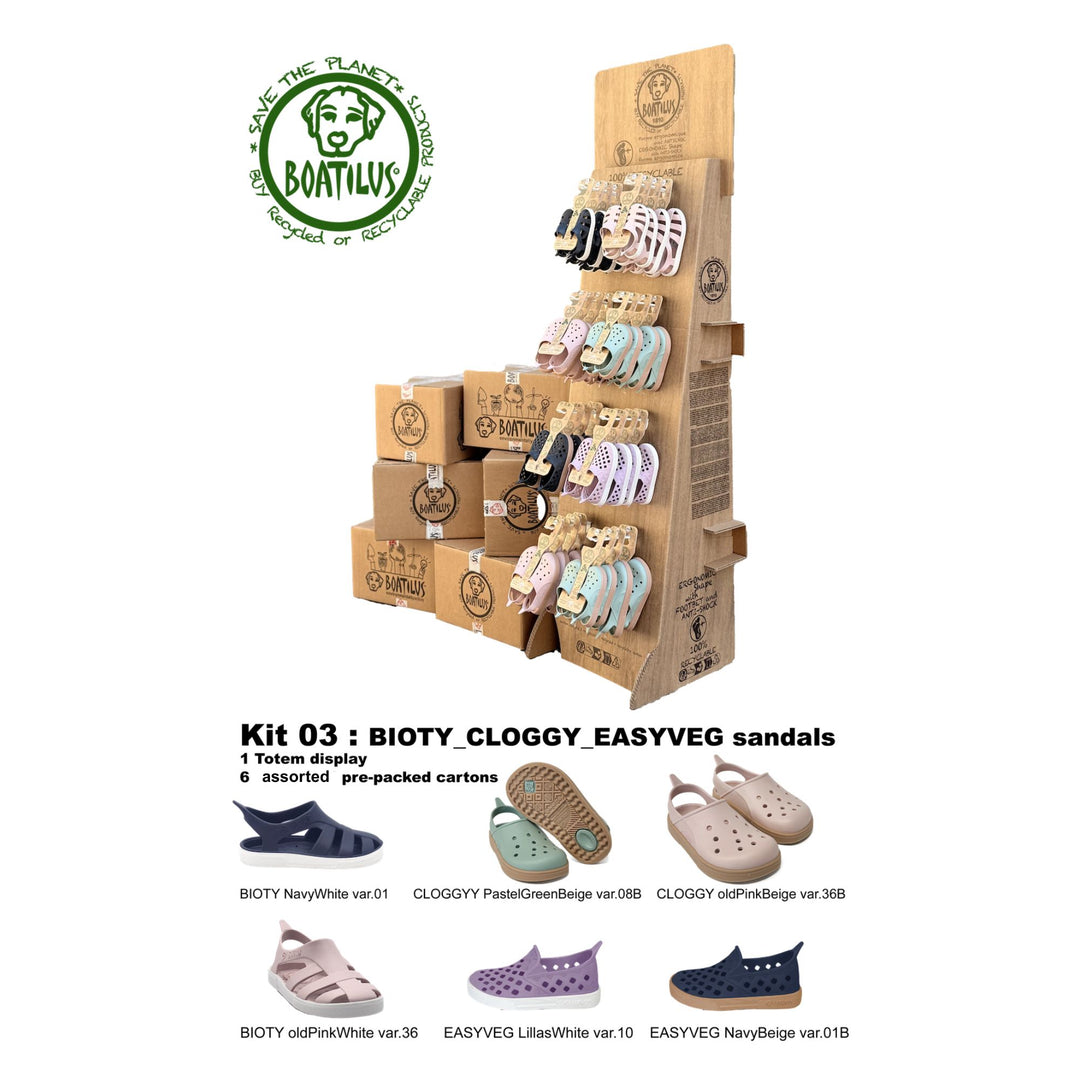 Kit 3 - BIOTY + CLOGGY + EASYVEG