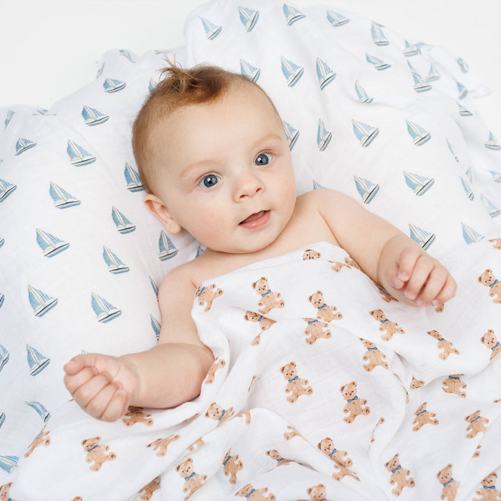 Cotton Muslin Swaddle Blanket - 40x40