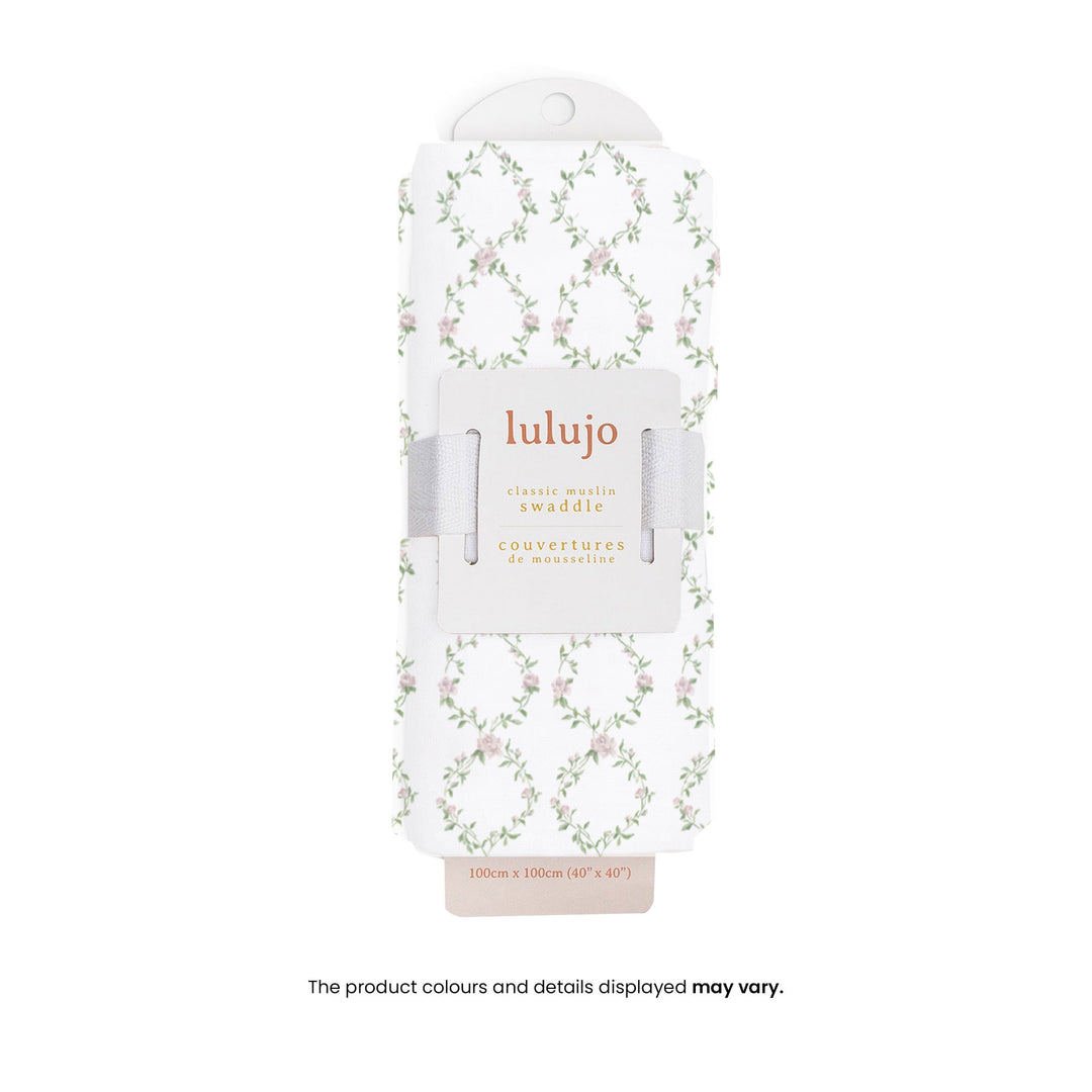 Cotton Muslin Swaddle Blanket - 40x40