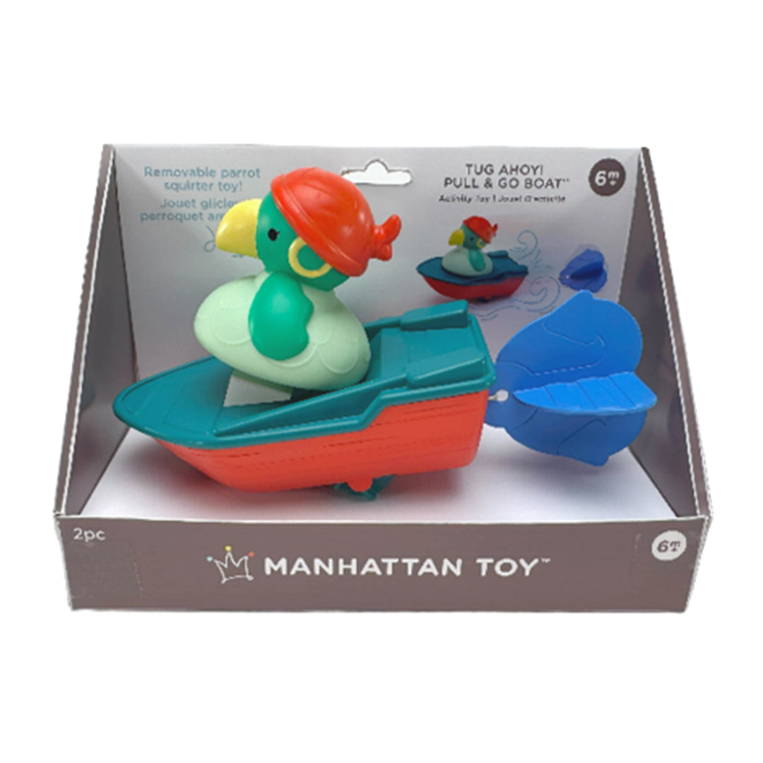 Tug-Ahoy! Pull & Go Boat