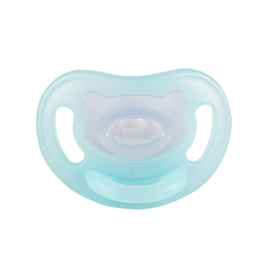 Pigeon GWP - Silicone Buddy Pacifier - Light Blue - S