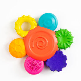 Silicone Flower Teether Rattle