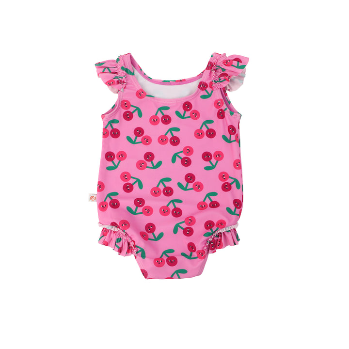 Baby Ruffled 1 Piece Swimsuit