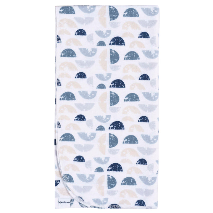 Flannel Receiving Blanket - 4pk