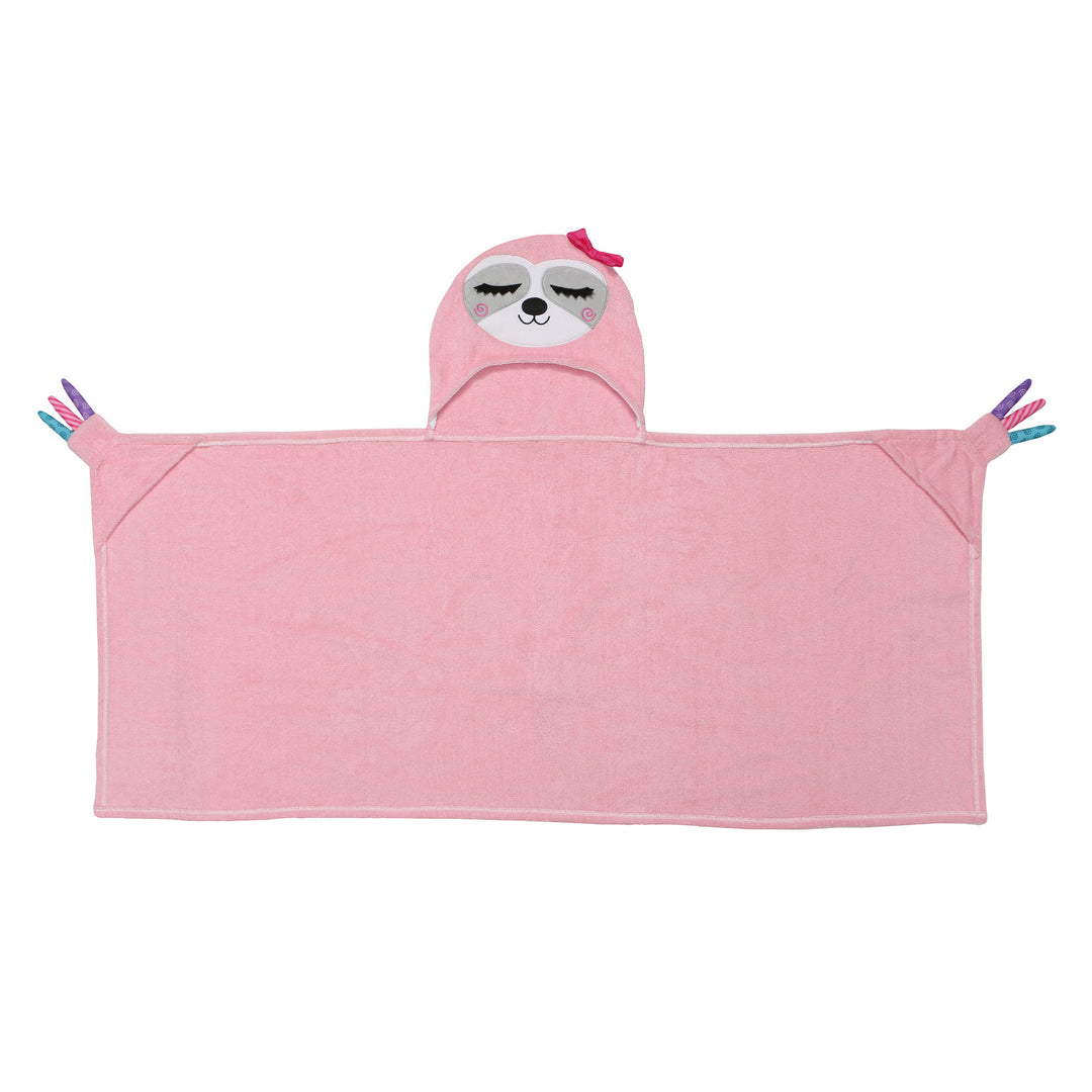 Kids Plush Terry Hooded Bath Towel