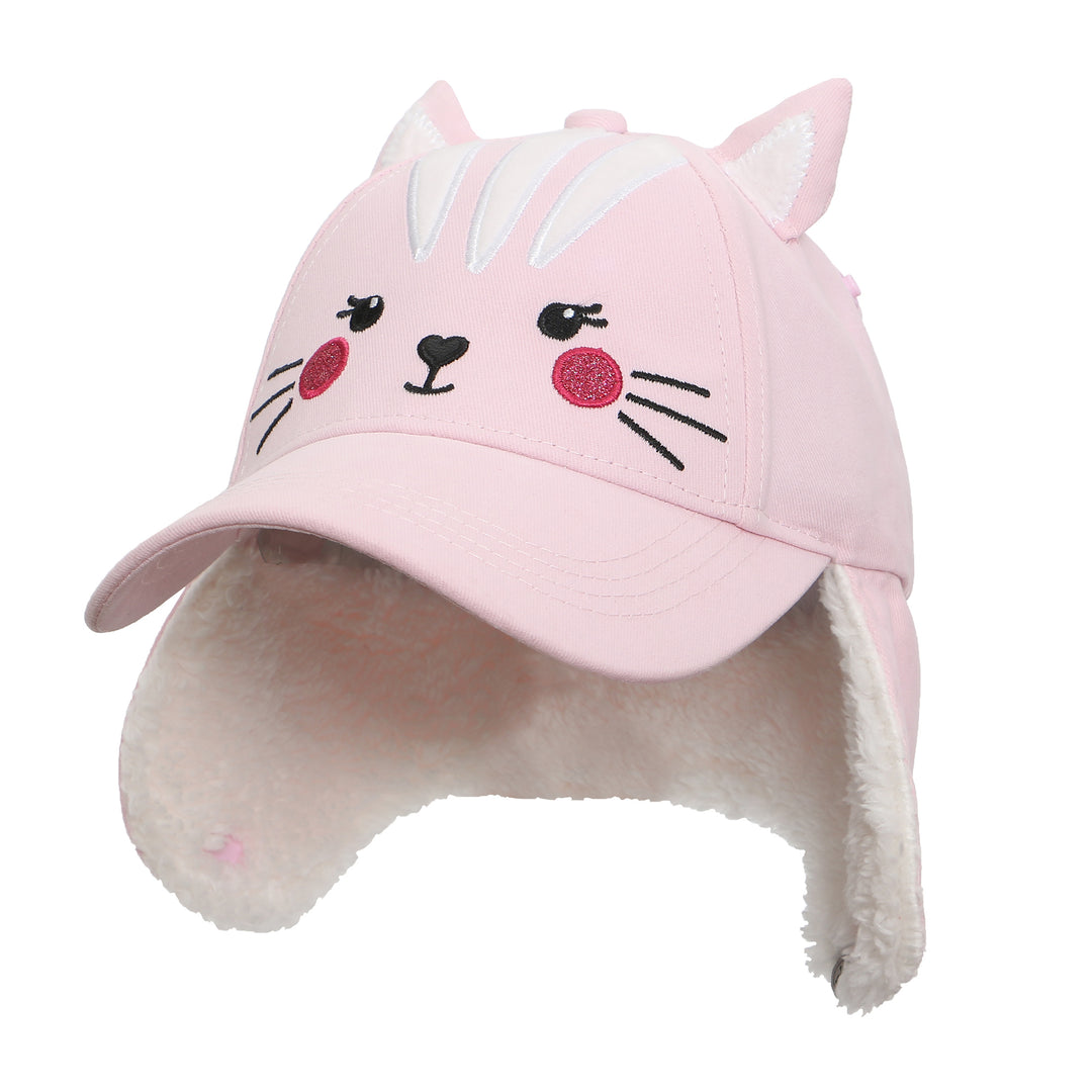 3D Caps with Earflaps - Cat