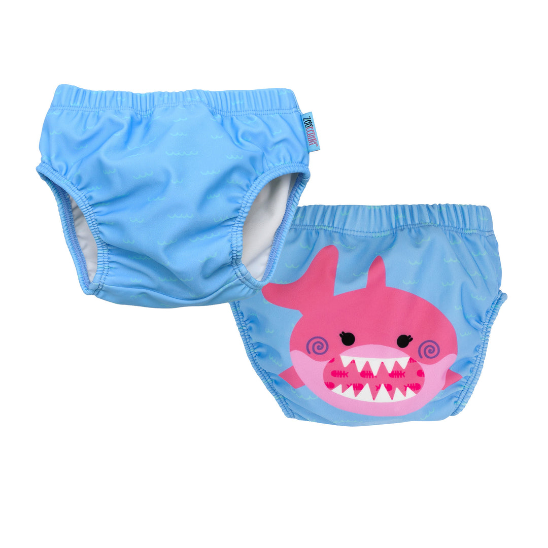 Baby-Toddler Knit Swim Diaper 2 Piece Set