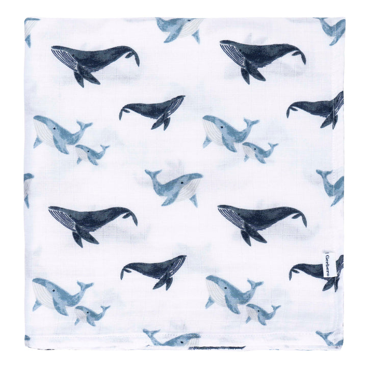 2 Pack Muslin Blanket - Coastal Calm