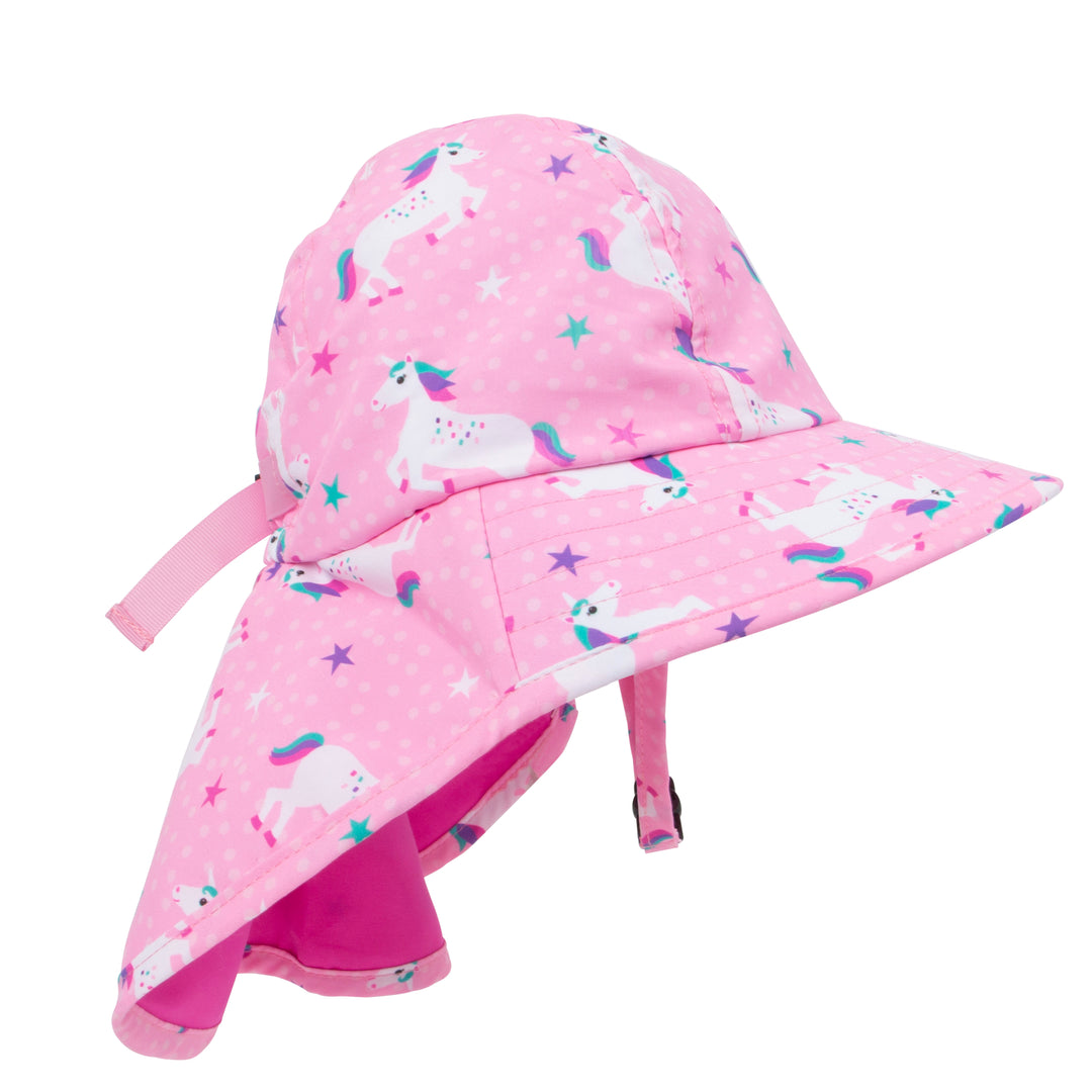 UPF50+ Baby-Toddler Cape Sun Hat