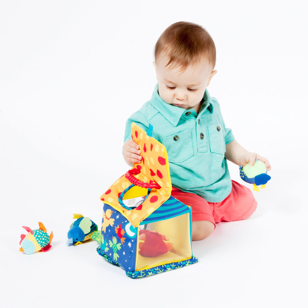 Put and Peek Birdhouse Soft Activity Toy