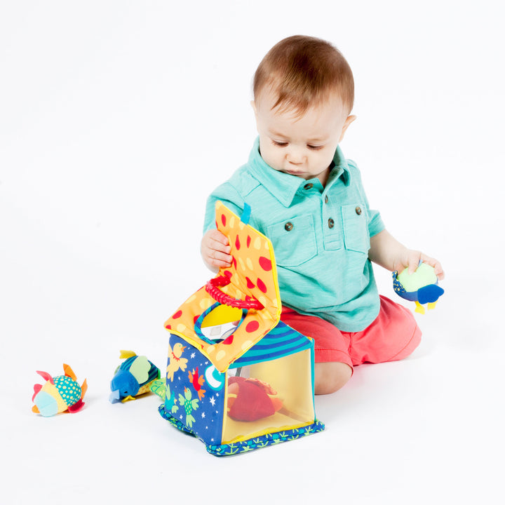 Put and Peek Birdhouse Soft Activity Toy
