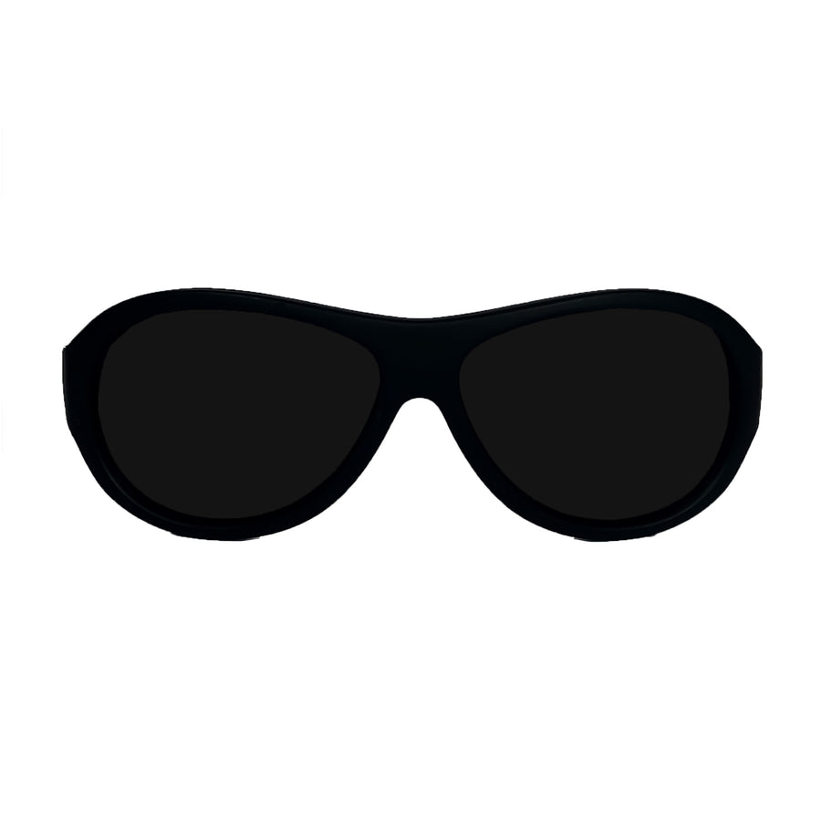 d - Babyfied Apparel - Sunglasses - Aviators - Black R BA001 Sunglasses - Aviators - Matte Black 628634066010