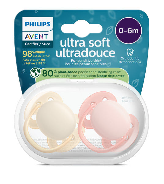 Ultra Soft Pacifier - 2 pack