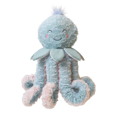 Fab Fuzz - Aqua Octopus 14"